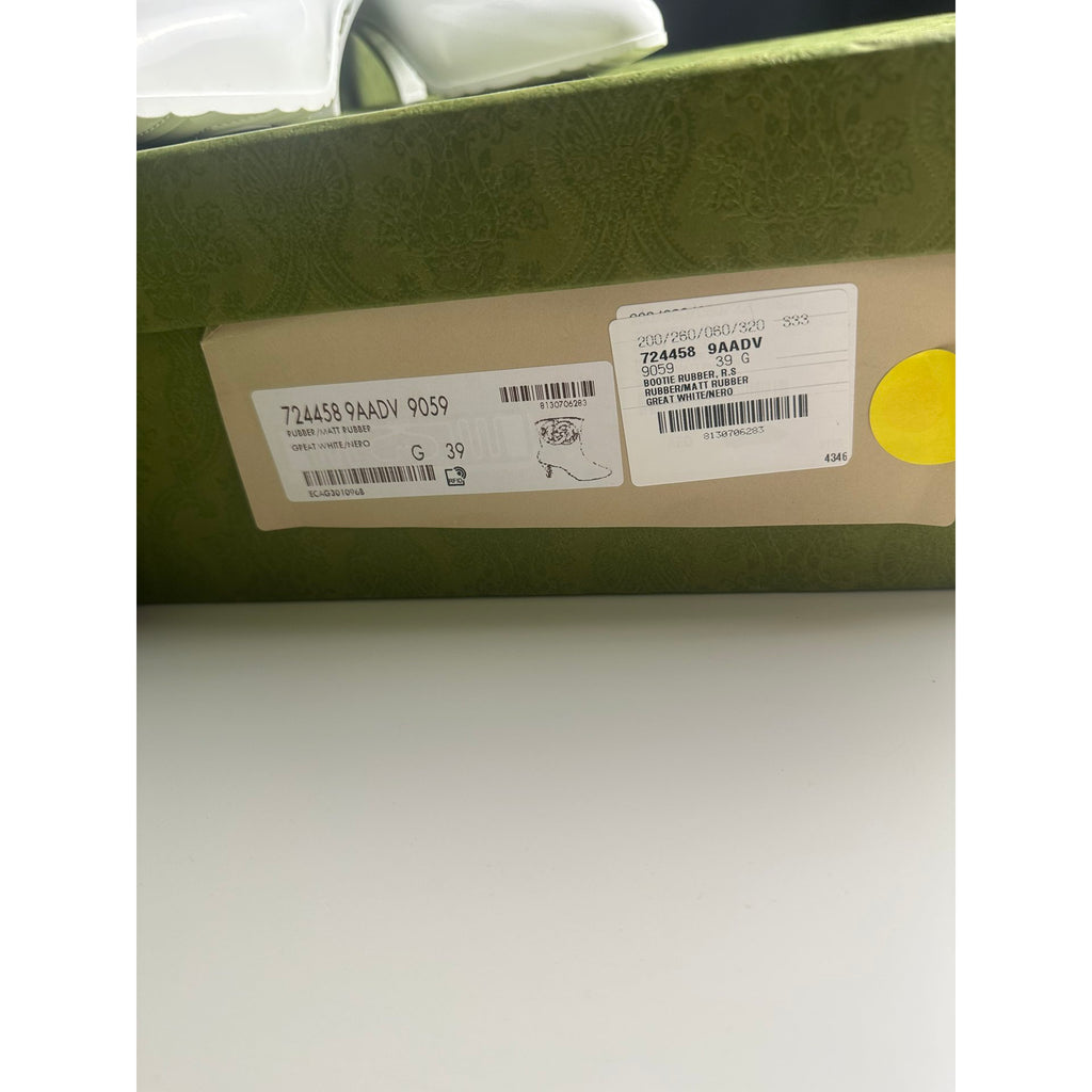Gucci Boots Marmont Blanc 39