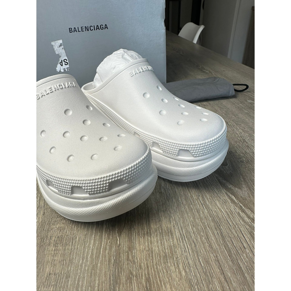 Balenciaga Mules Blanc 37