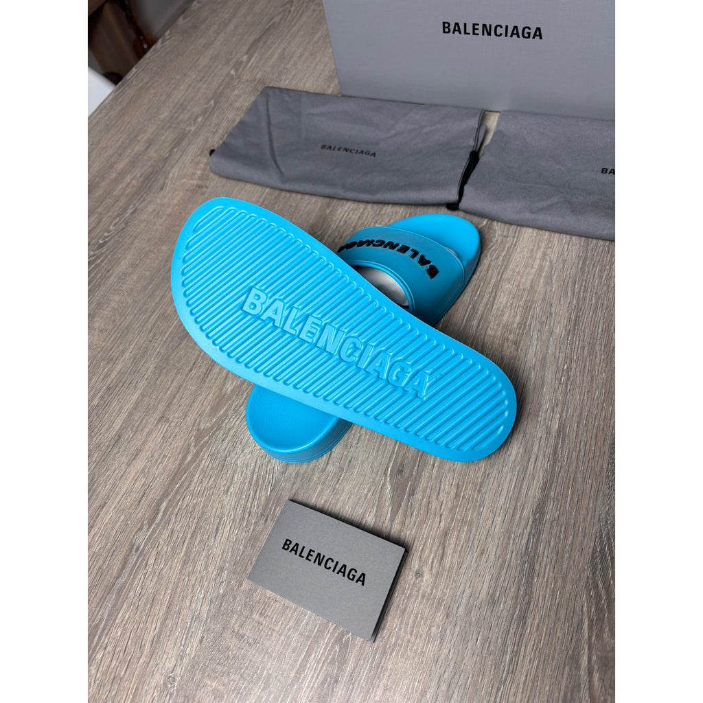 Balenciaga Mules Bleu 37