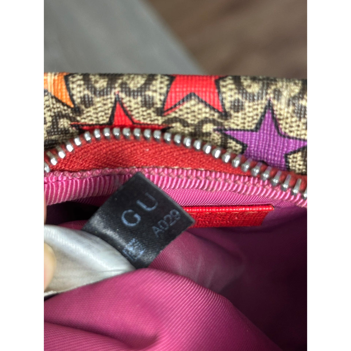 Gucci Sac bandoulière en cuir Multicolore Largeur 23 cm, Hauteur 14 cm, Profondeur 3 cm