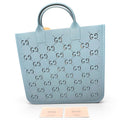 Gucci Cabas Bleu Largeur 33 cm, Hauteur 32 cm, Profondeur 8 cm