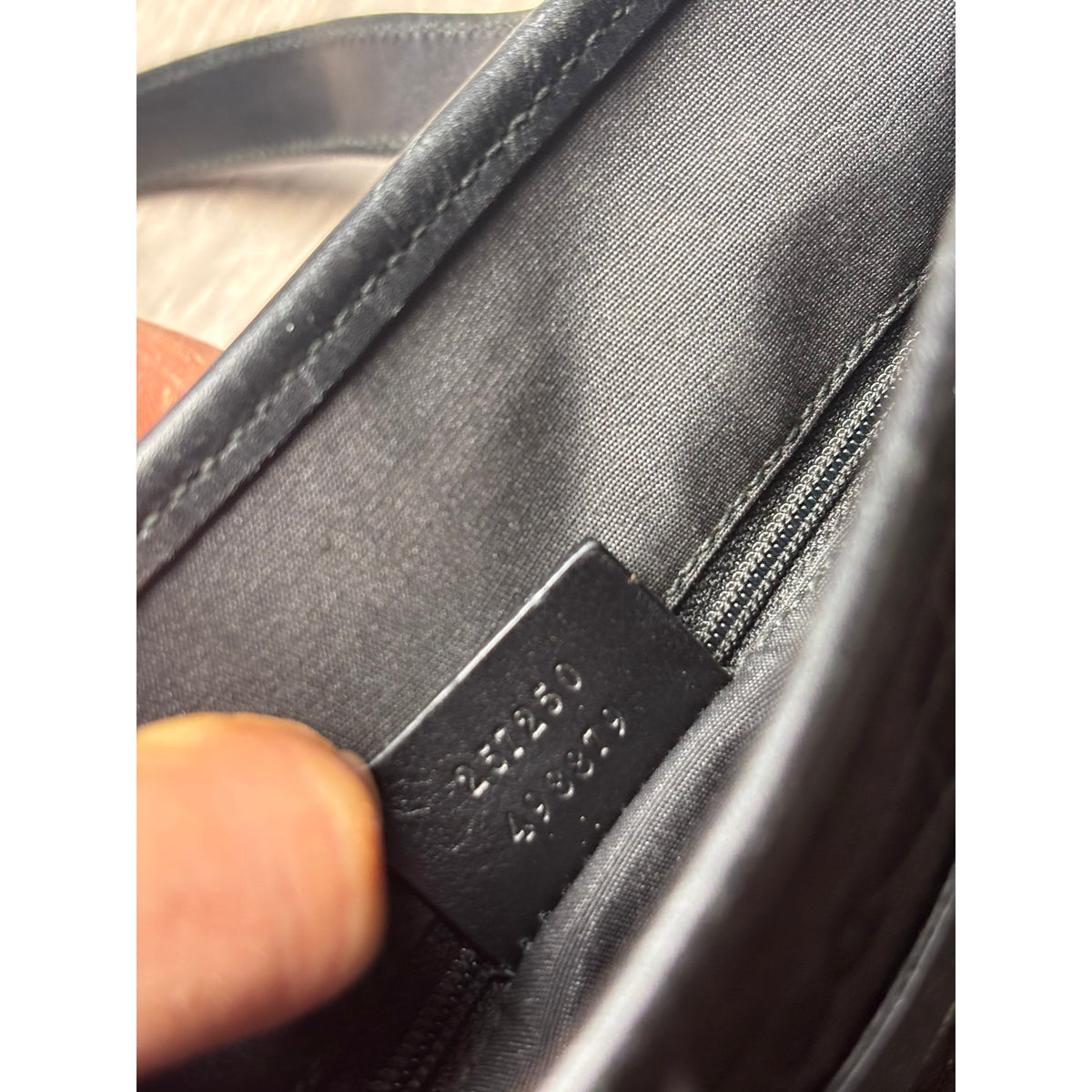 Gucci Sac à main en toile Noir Largeur 18 cm, Hauteur 24 cm, Profondeur 12 cm