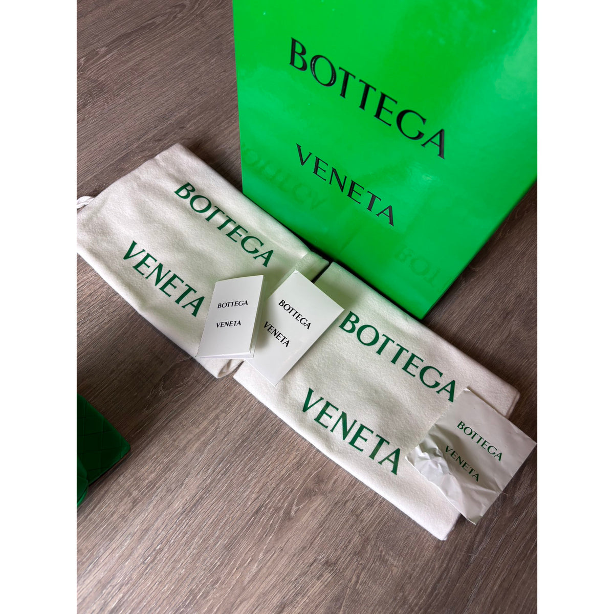 Bottega Veneta Sandales en cuir Lido Vert 37