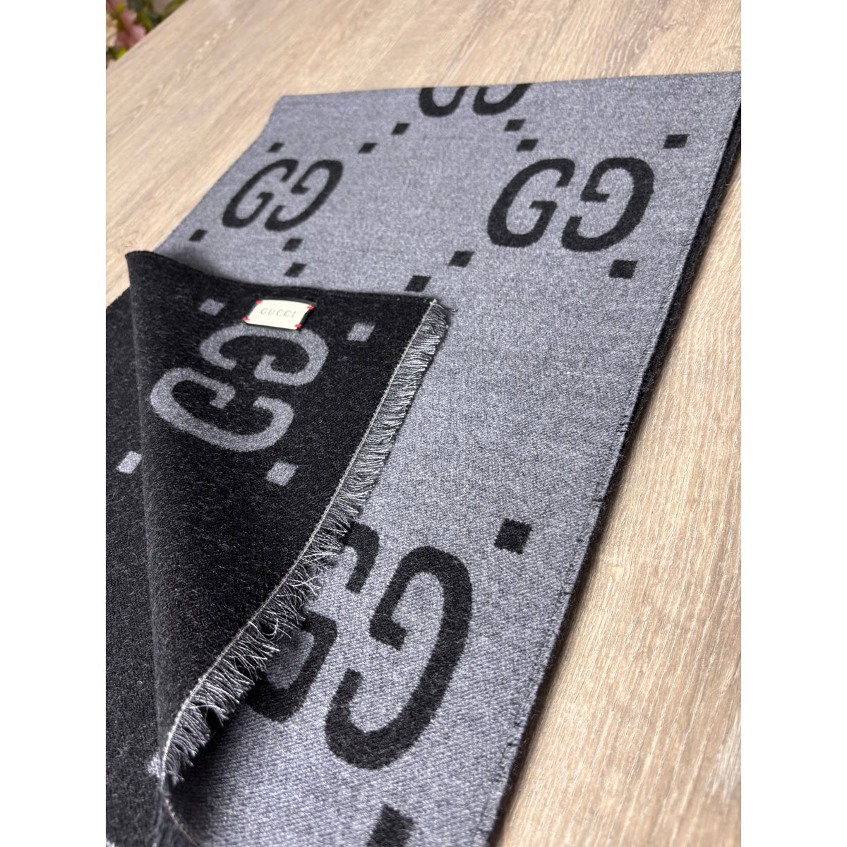 Gucci Echarpe en laine Noir