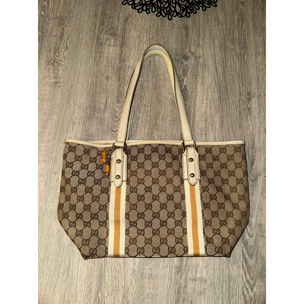 Gucci Sac à main en toile Joy Marron Largeur 32 cm, Hauteur 26 cm, Profondeur 16 cm