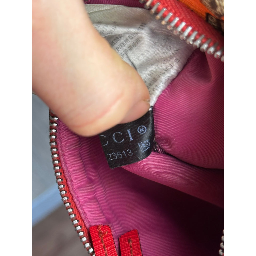 Gucci Sac bandoulière en cuir Multicolore Largeur 23 cm, Hauteur 14 cm, Profondeur 3 cm