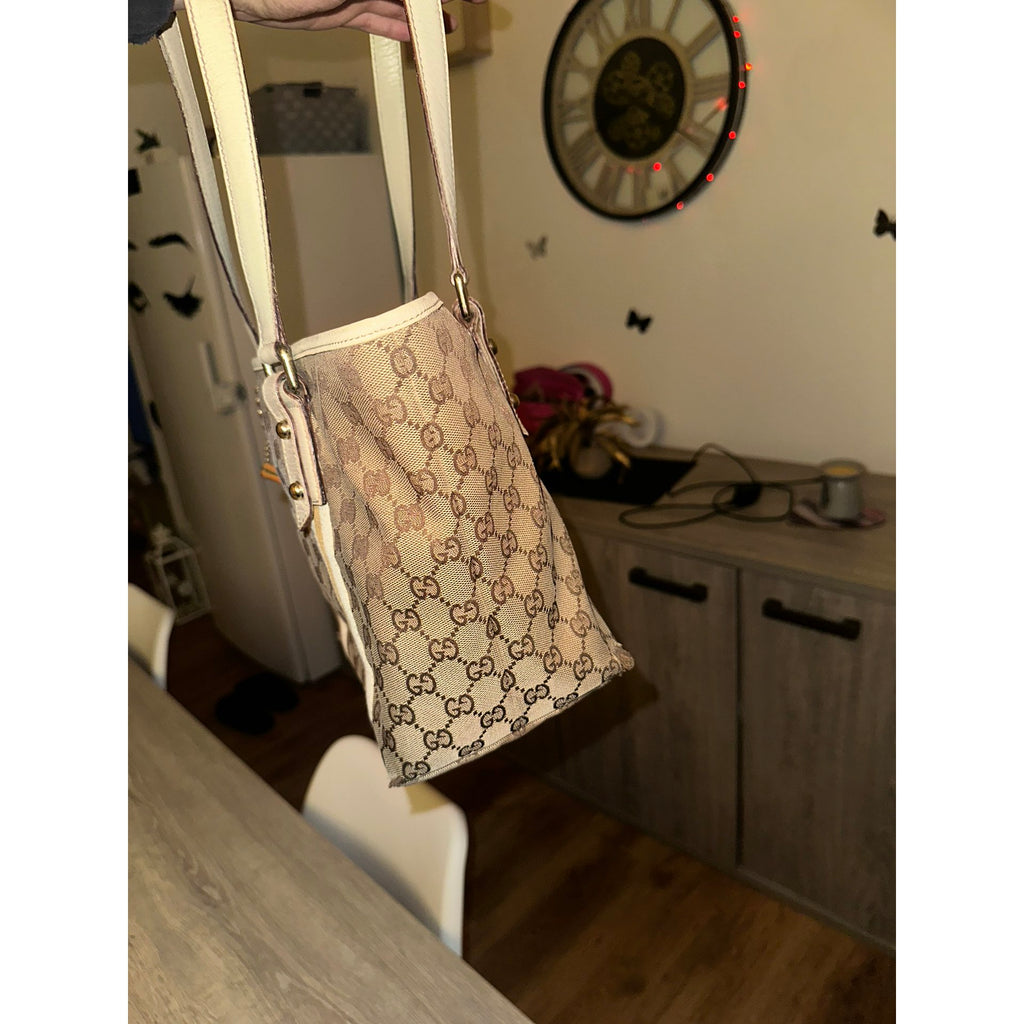 Gucci Sac à main en toile Joy Marron Largeur 32 cm, Hauteur 26 cm, Profondeur 16 cm