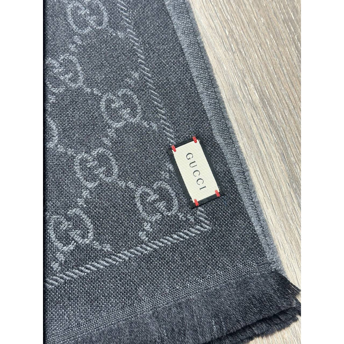 Gucci Echarpe en laine Noir