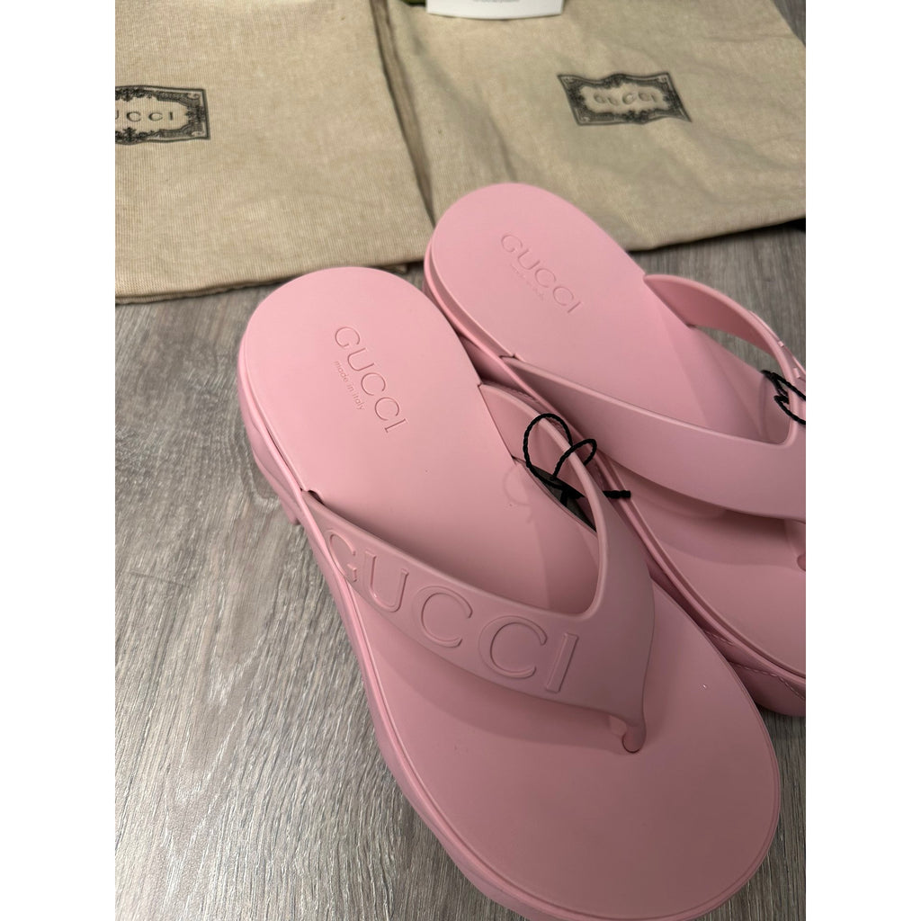 Gucci Tongs Rose 36
