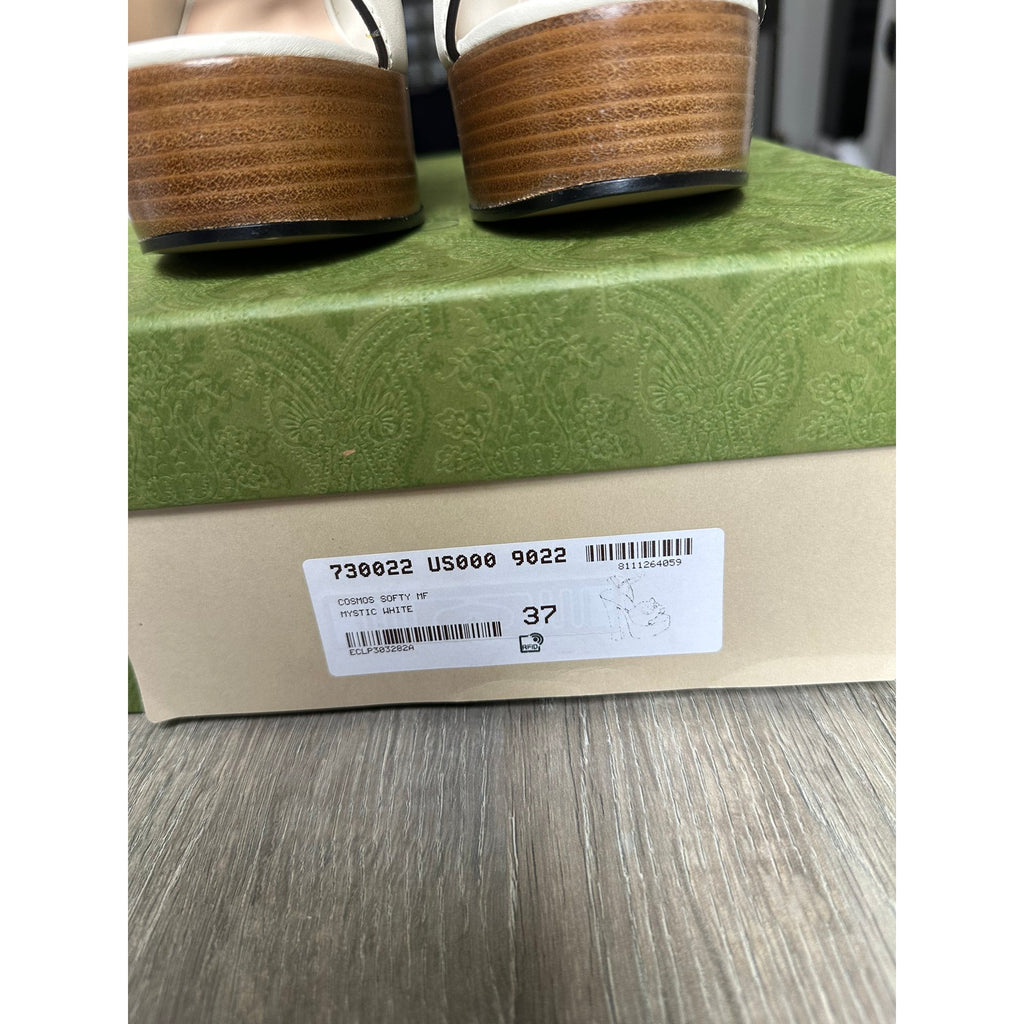 Gucci Escarpins en cuir Blanc 37