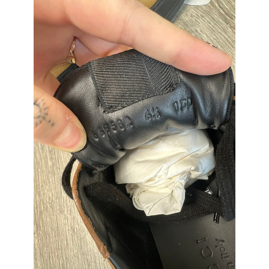 Gucci Baskets en cuir Marron 6.5