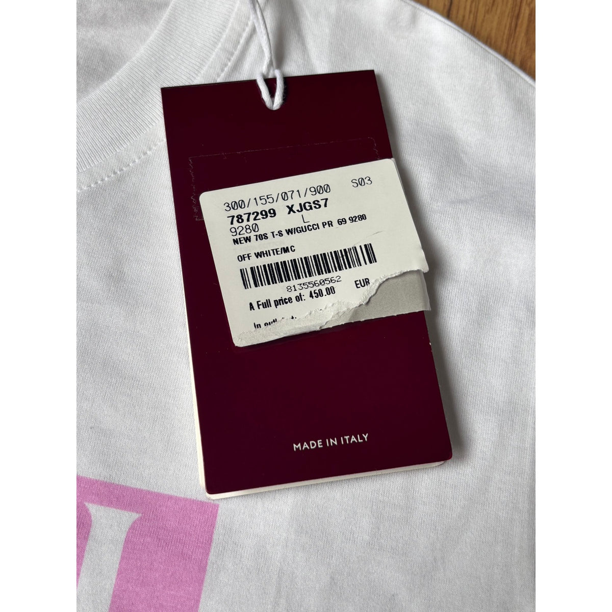 Gucci Tee shirt Blanc L