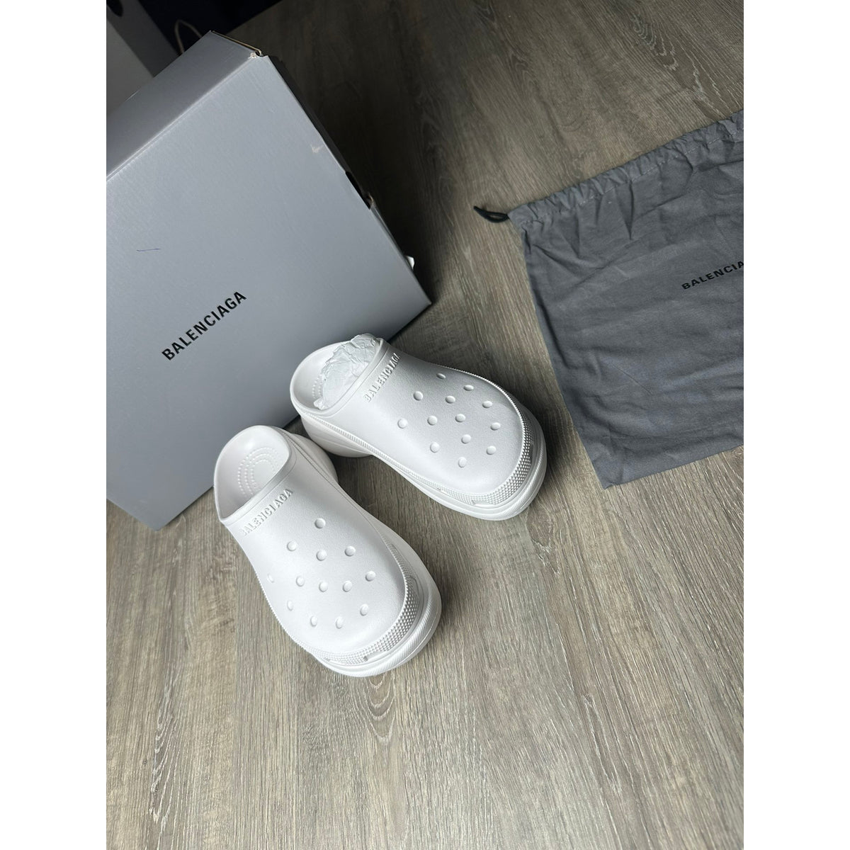 Balenciaga Sabots Beige 37