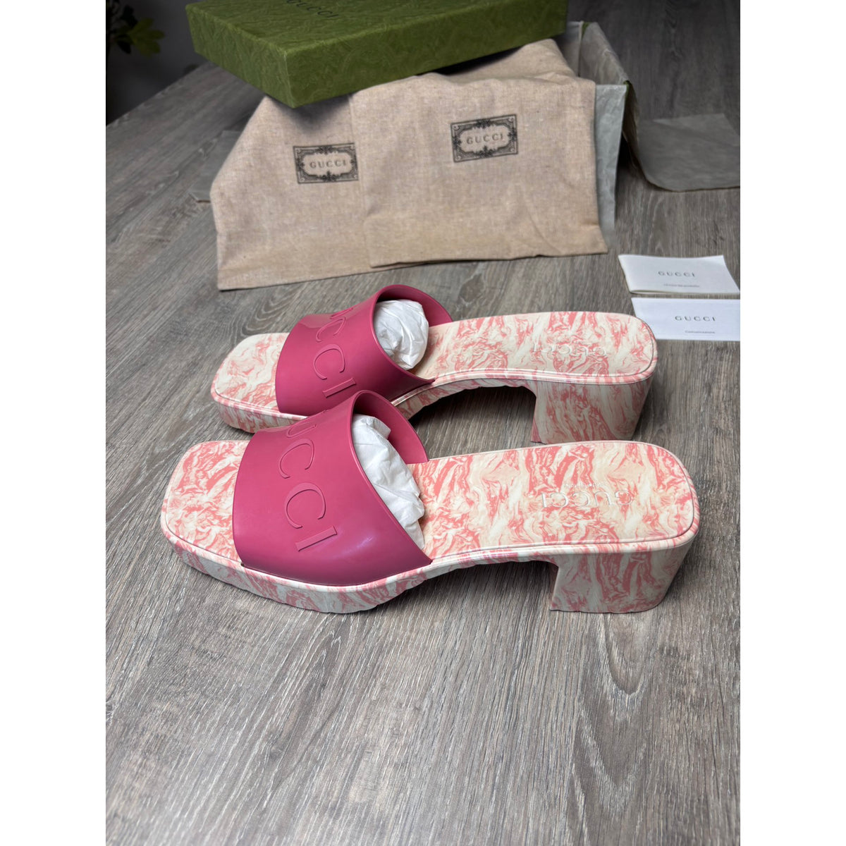 Gucci Sandales Rose 41