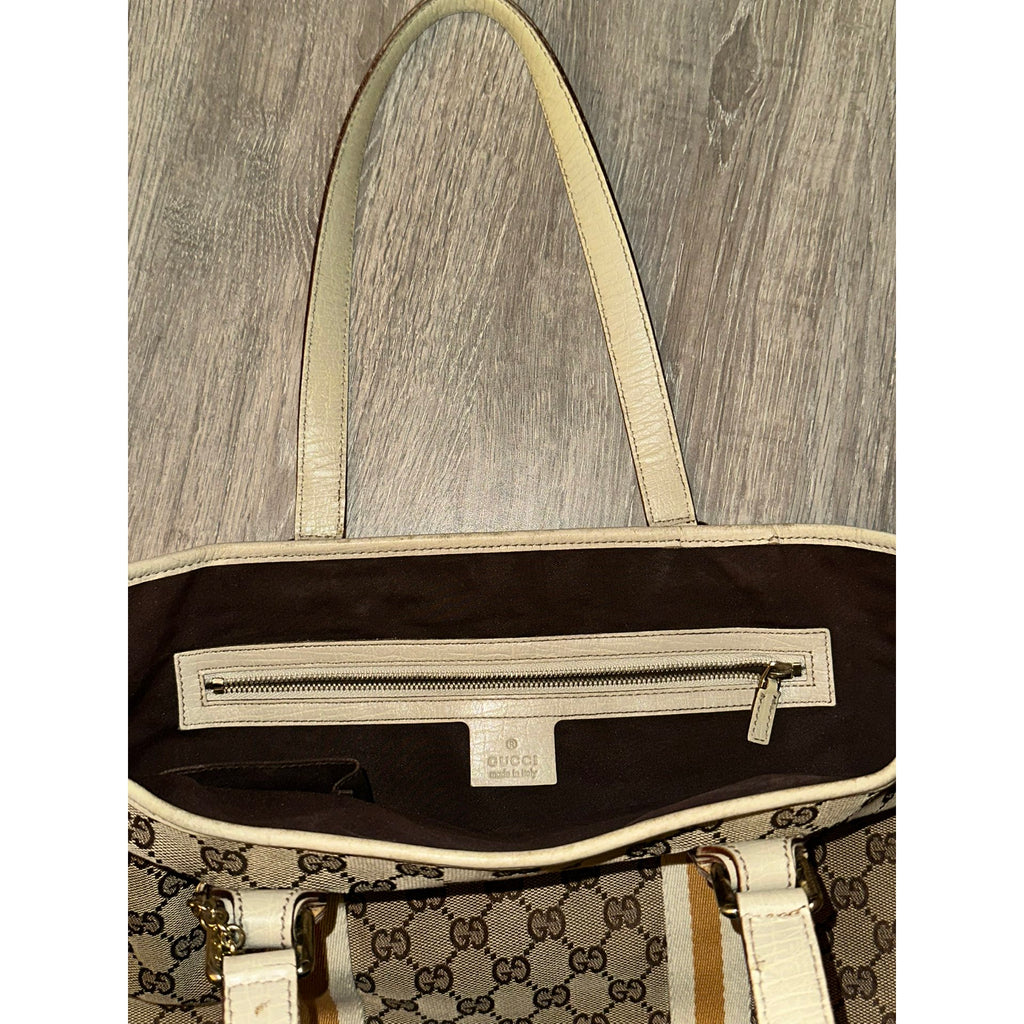 Gucci Sac à main en toile Joy Marron Largeur 32 cm, Hauteur 26 cm, Profondeur 16 cm